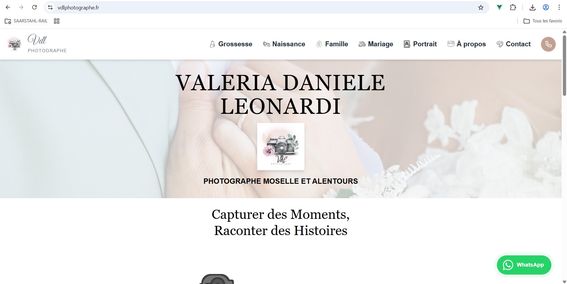 Site VDL Photographe